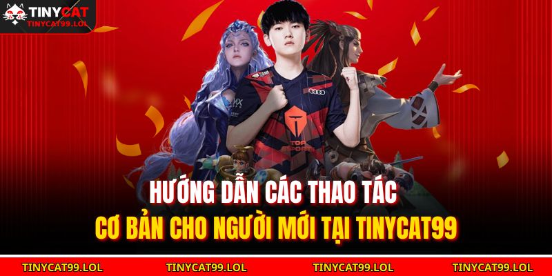 Hướng dẫn các thao tác cơ bản cho người mới tại TINYCAT99